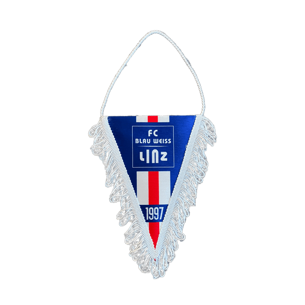FC Blau-Weiß Linz Wimpel Klein - machsport – Bild 