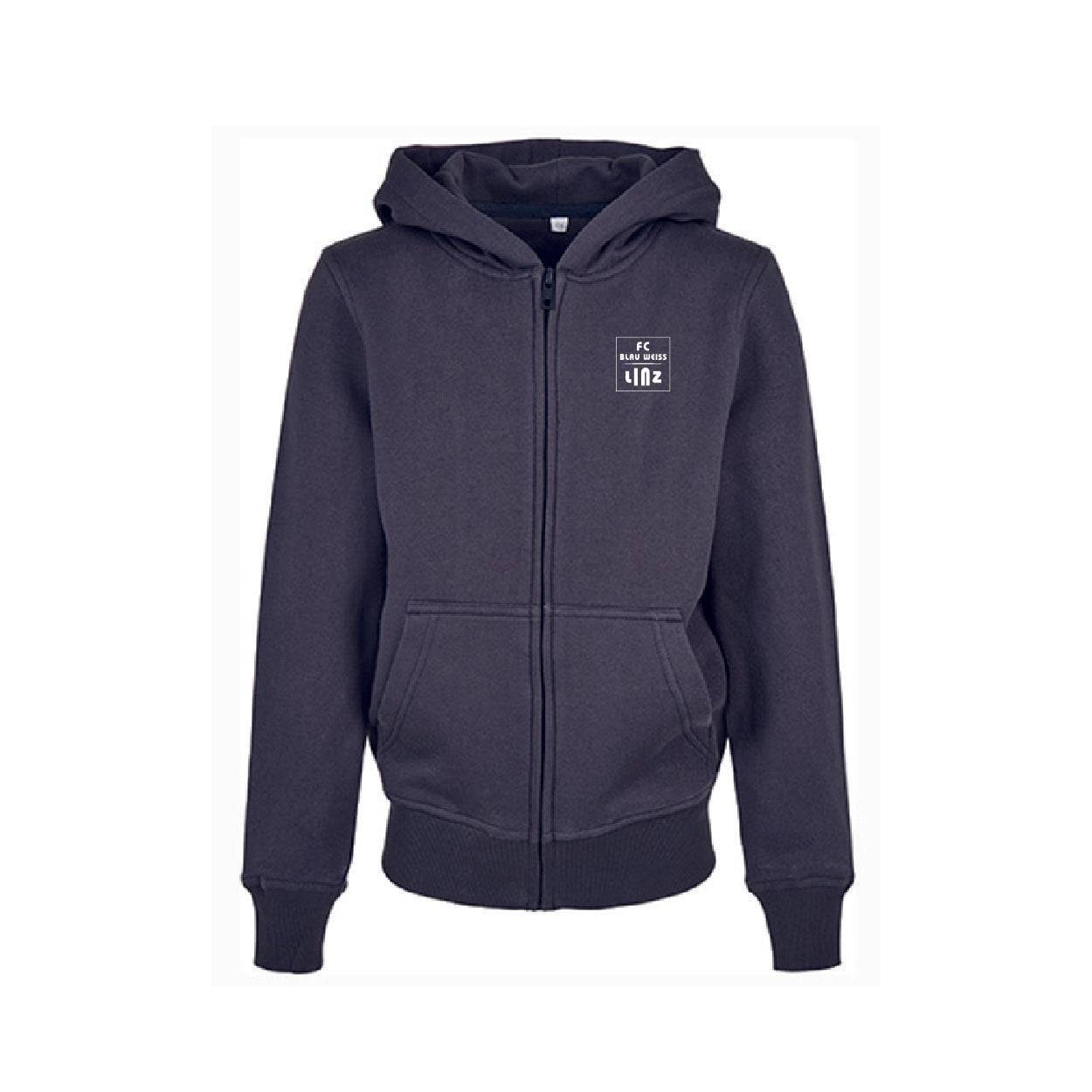 FC Blau-Weiß Linz Zip Hoodie Linzer Kids - machsport
