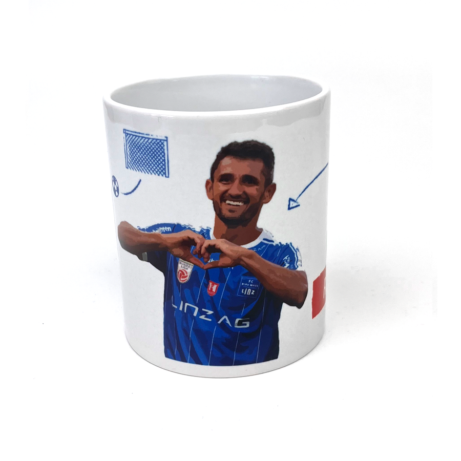 FC Blau-Weiß Linz Ronivaldo Tasse - machsport