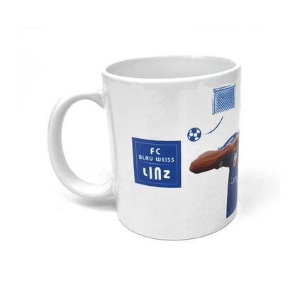 FC Blau-Weiß Linz Ronivaldo Tasse - machsport
