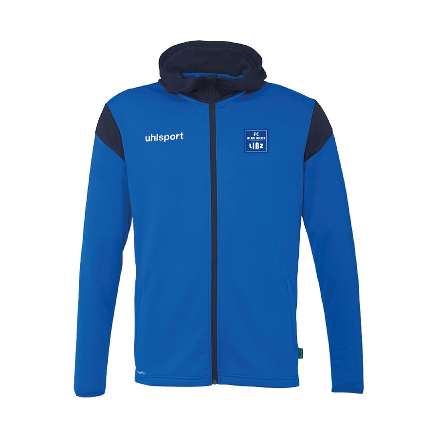 FC Blau-Weiß Linz Trainingsjacke mit Kapuze - machsport