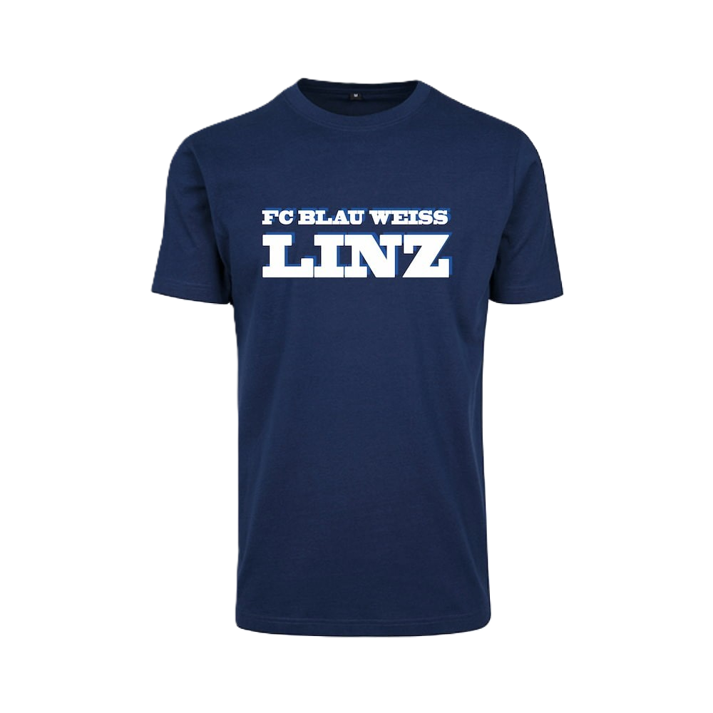 FC Blau-Weiß Linz "T-Shirt 1997" blau - machsport – Bild 