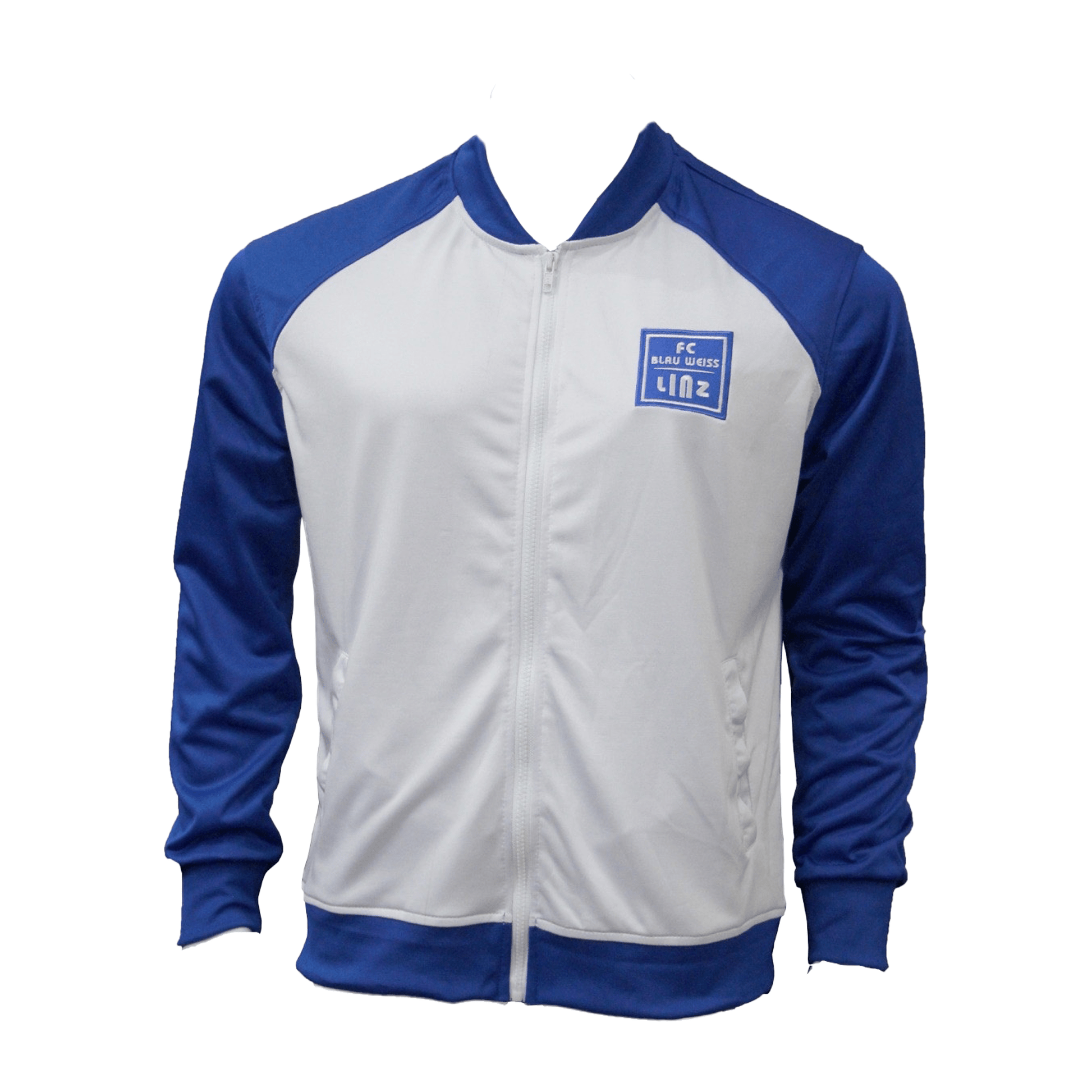 FC Blau-Weiß Linz Retrojacke - machsport – Bild 