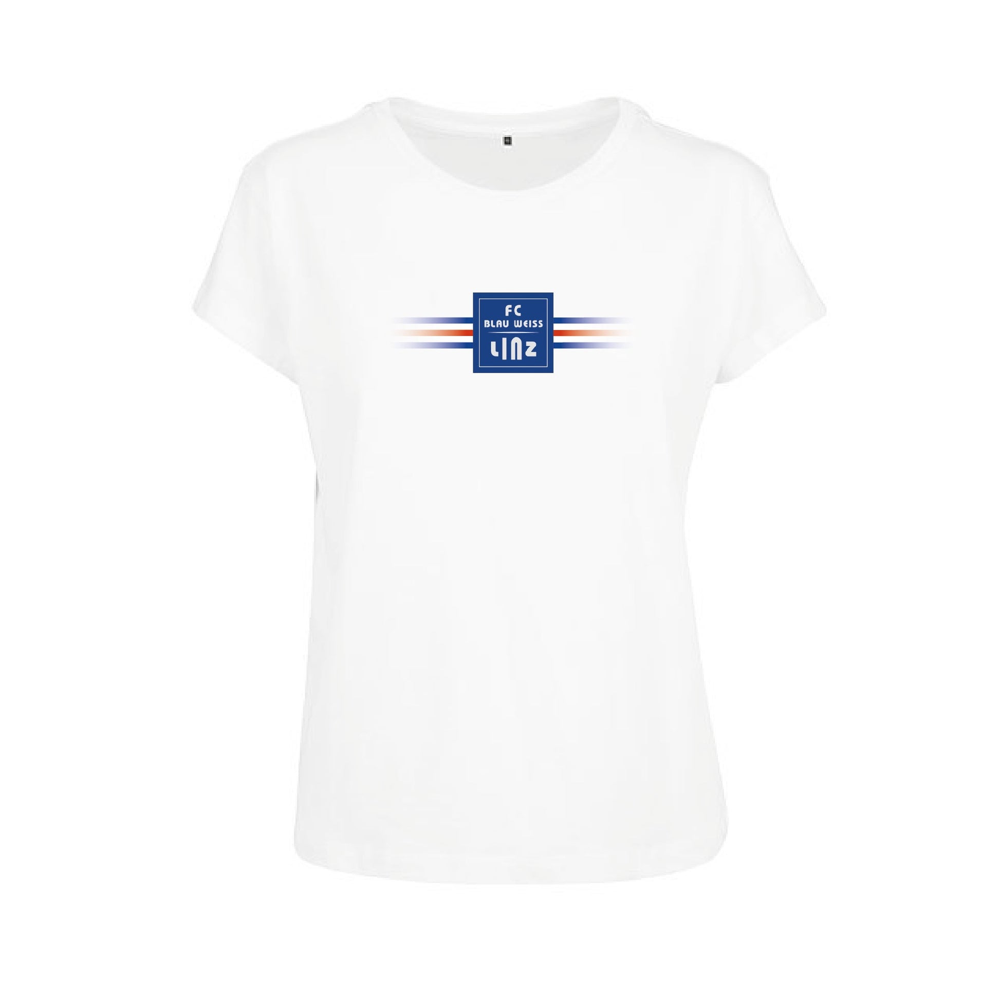 FC Blau-Weiß Linz T-Shirt Damen Logo - machsport – Bild 