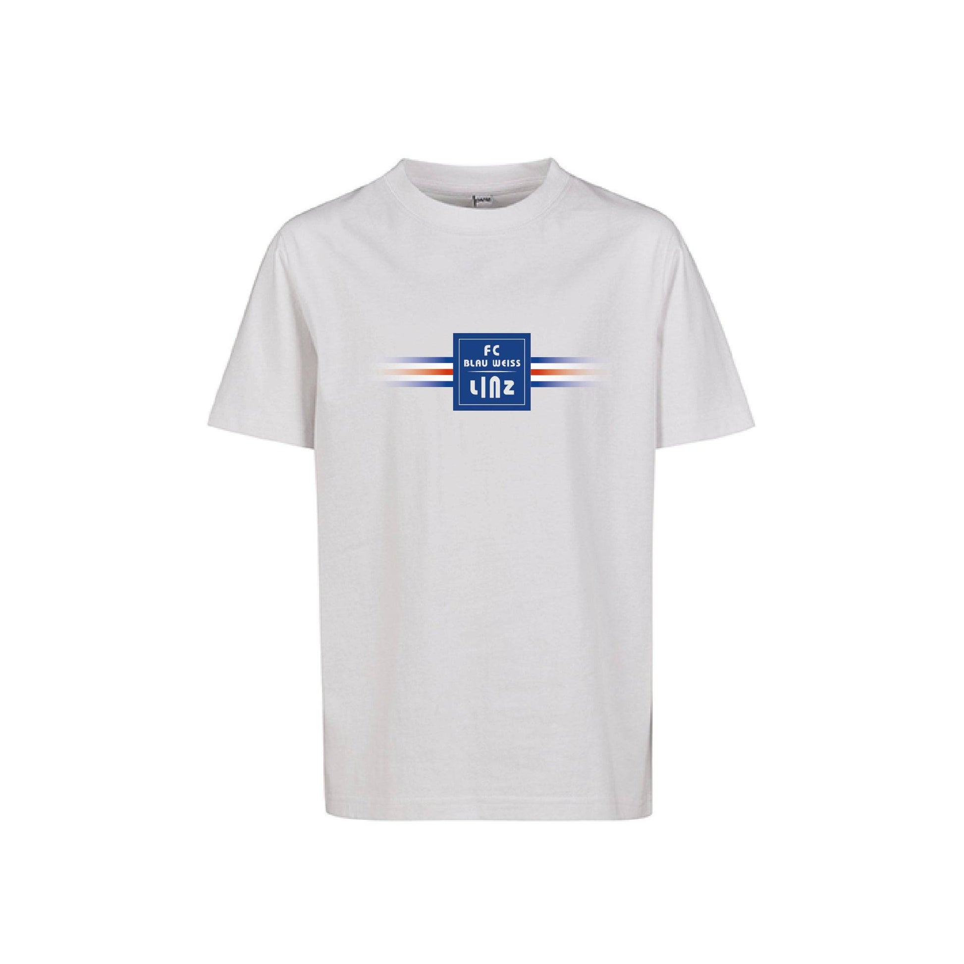 FC Blau-Weiß Linz T-Shirt Kids Logo - machsport – Bild 