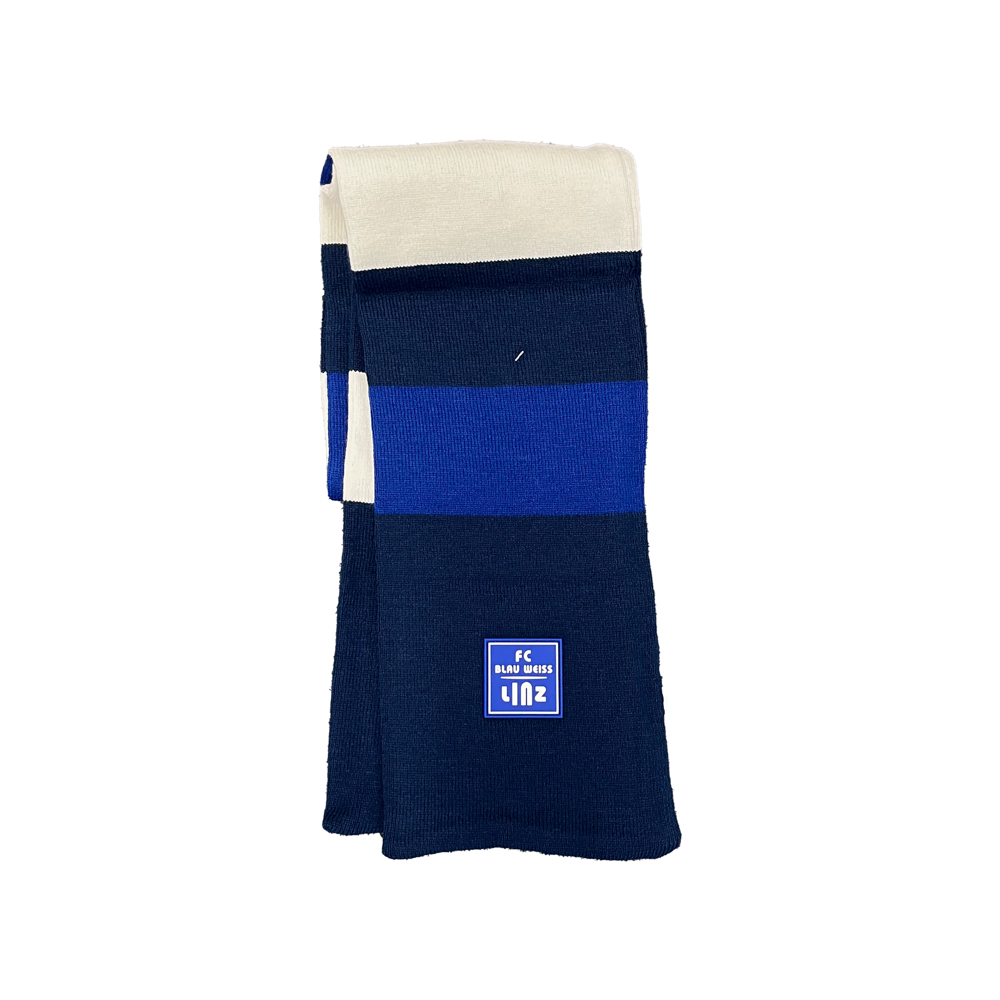 FC Blau-Weiß Linz Schal mit Rubber Patch - machsport – Bild 