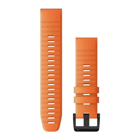 Garmin Quickfit-Armbänder (22 mm) Silikon Glutorange – orange / ONE SIZE