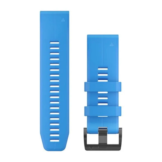 Garmin QuickFit-Armbänder (26 mm) Silikon Cyanblau – hellblau / ONE SIZE