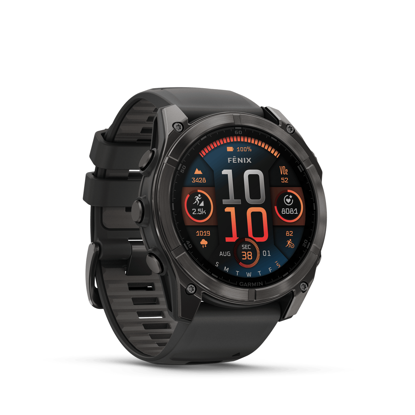 GARMIN Fenix 8   51mm Amoled Saphir - machsport