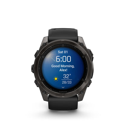 GARMIN Fenix 8   51mm Amoled Saphir - machsport