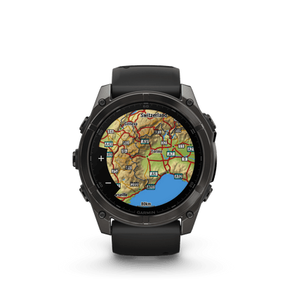 GARMIN Fenix 8   51mm Amoled Saphir - machsport