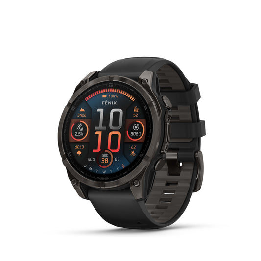 Garmin Fenix 8 Amoled Saphir 47mm – schwarz / ONE SIZE