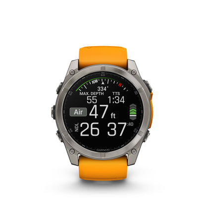 GARMIN Fenix 8 Saphir Amoled 51mm - machsport