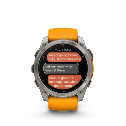 GARMIN Fenix 8 Saphir Amoled 51mm - machsport