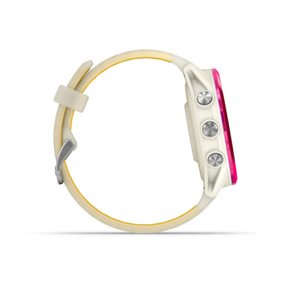 Garmin Forerunner® 570 - 42mm Bone/Himbeerrot Aluminium - machsport