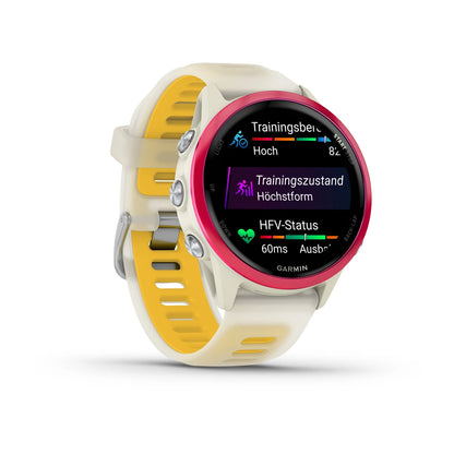 Garmin Forerunner® 570 - 42mm Bone/Himbeerrot Aluminium - machsport