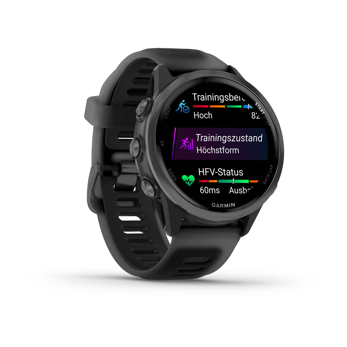 Garmin Forerunner 570 - 42mm Schwarz/Schiefergrau Aluminium - machsport – Bild 