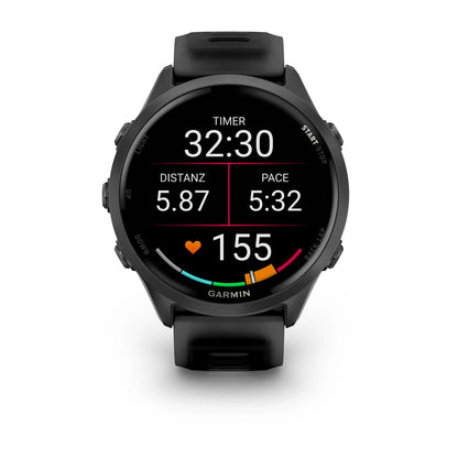 Garmin Forerunner 570 - 47mm Schwarz/Schiefergrau Aluminium - machsport