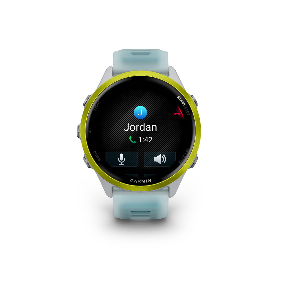 Garmin Forerunner 570 - 47mm Steinweiss/Amp Yellow Aluminium - machsport