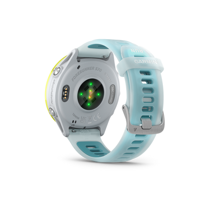 Garmin Forerunner 570 - 47mm Steinweiss/Amp Yellow Aluminium - machsport