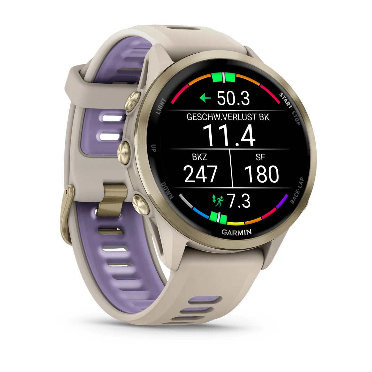 Garmin Forerunner 970 Gray/Softgold Titan - machsport – Bild 