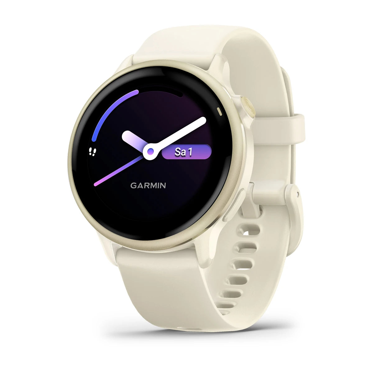 Garmin Vivoactive 6, Bone/Lunargold - machsport – Bild 