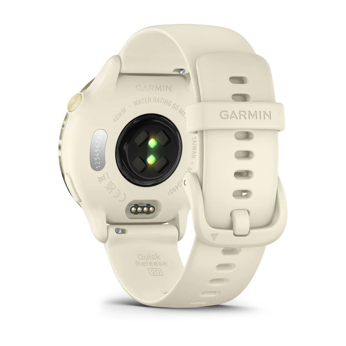 Garmin Vivoactive 6, Bone/Lunargold - machsport – Bild 