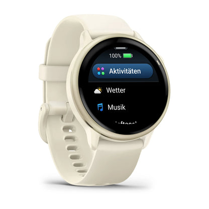 Garmin Vivoactive 6, Bone/Lunargold - machsport