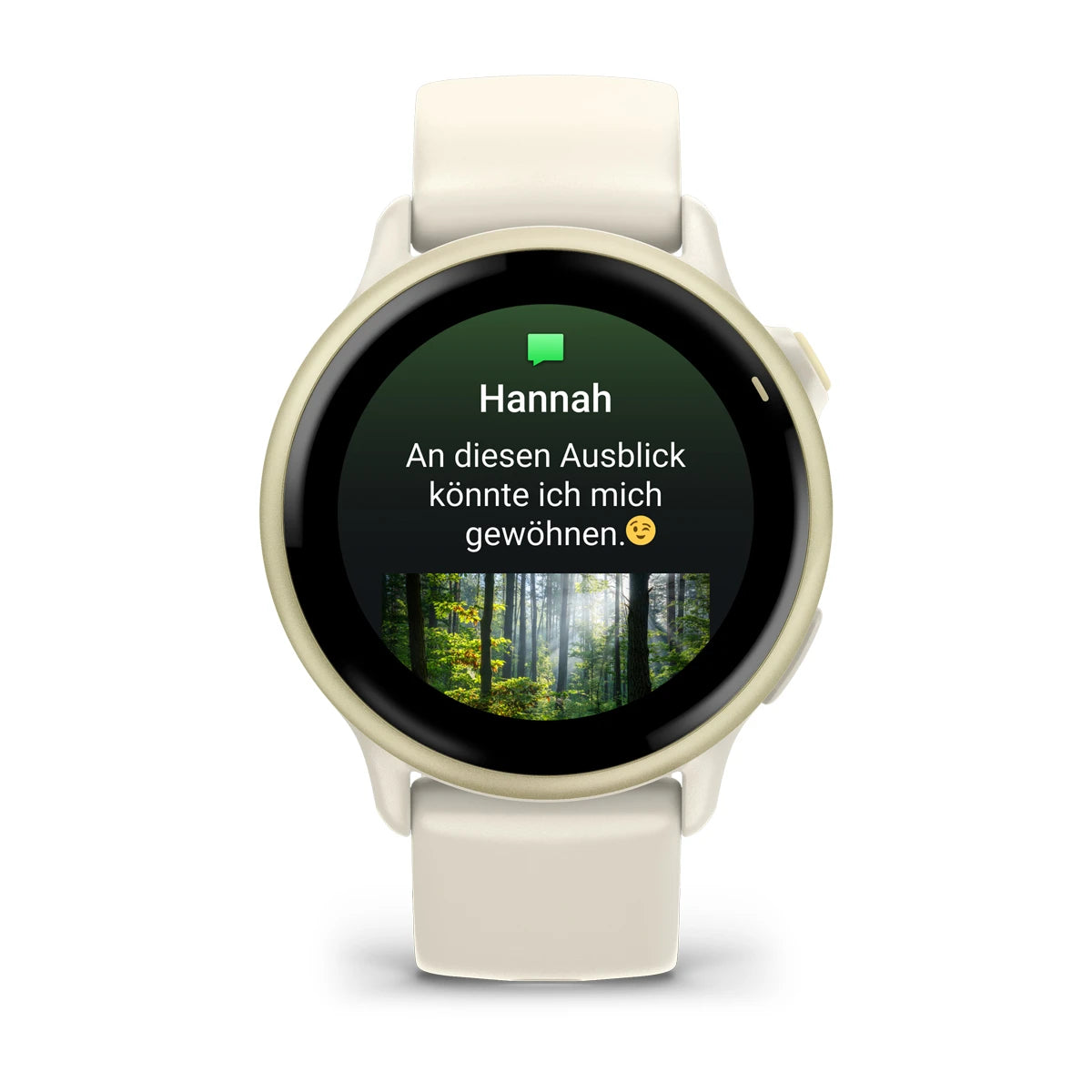 Garmin Vivoactive 6, Bone/Lunargold - machsport