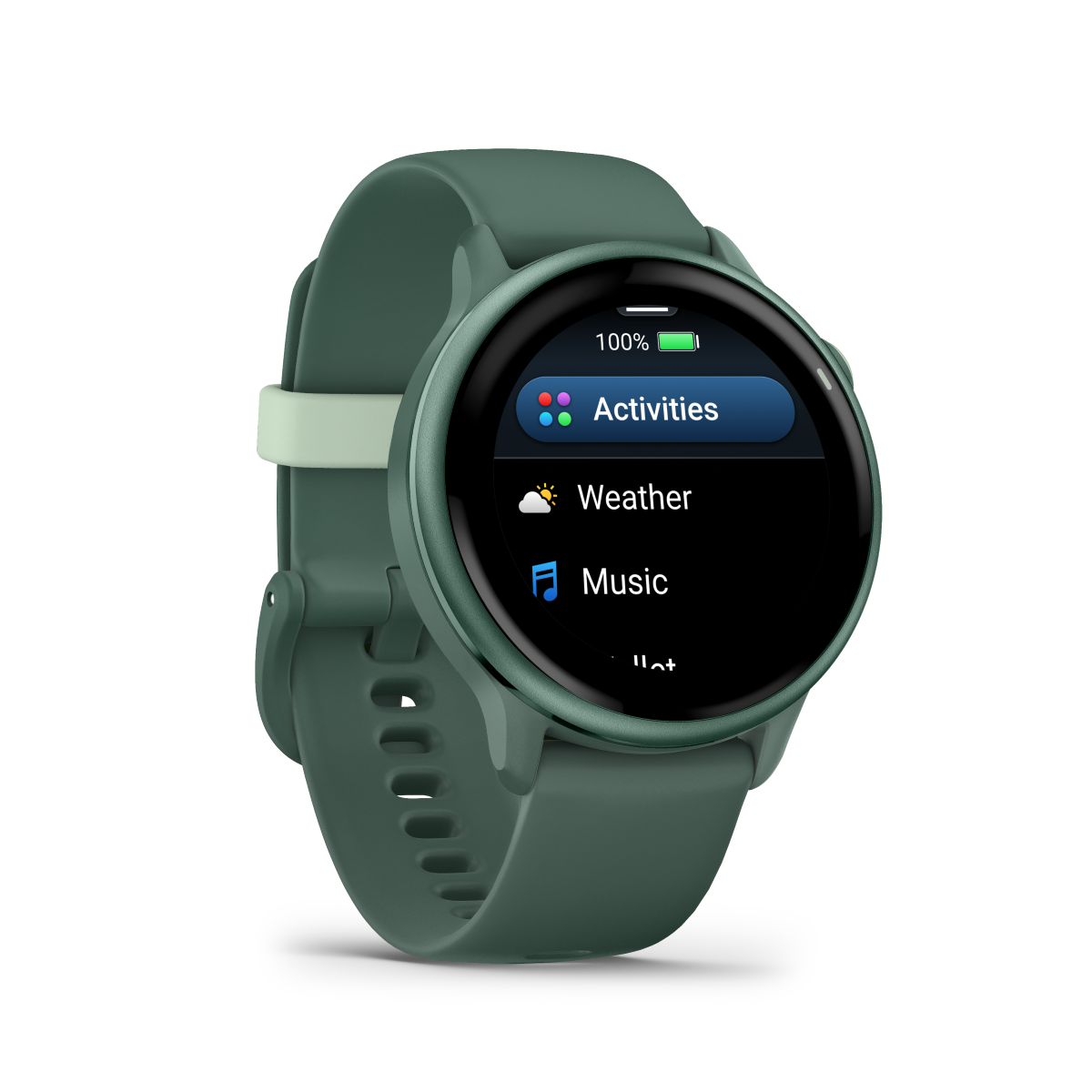 Garmin Vivoactive 6, jaspisgrün / jaspisgrün Metallic - machsport – Bild 