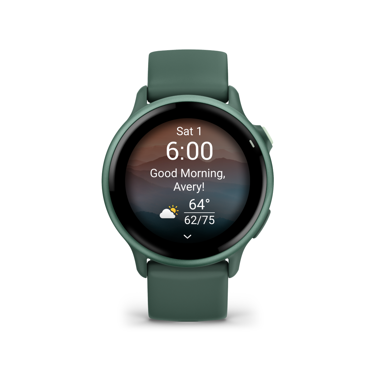 Garmin Vivoactive 6, jaspisgrün / jaspisgrün Metallic - machsport