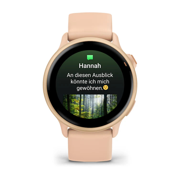 Garmin Vivoactive 6, Pink Dawn/Pink Dawn Metallic - machsport – Bild 