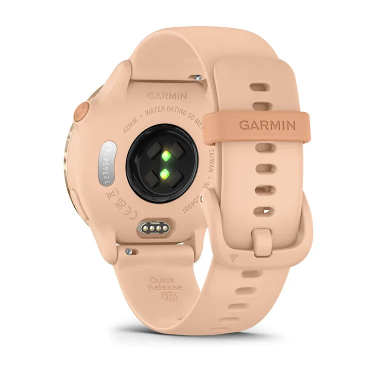 Garmin Vivoactive 6, Pink Dawn/Pink Dawn Metallic - machsport – Bild 