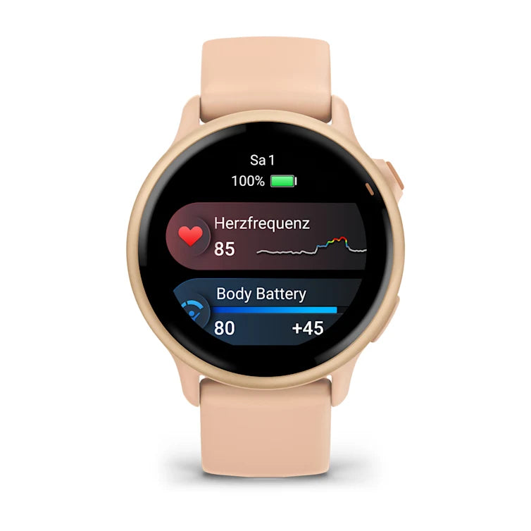 Garmin Vivoactive 6, Pink Dawn/Pink Dawn Metallic - machsport