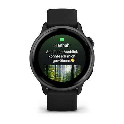 Garmin Vivoactive 6, schwarz/Schiefergrau - machsport