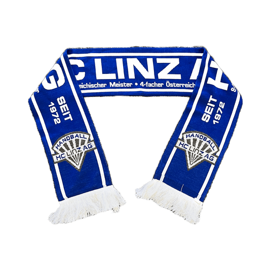 HC LINZ AG Fanschal Meister/Cupsieger – blau / ONE SIZE