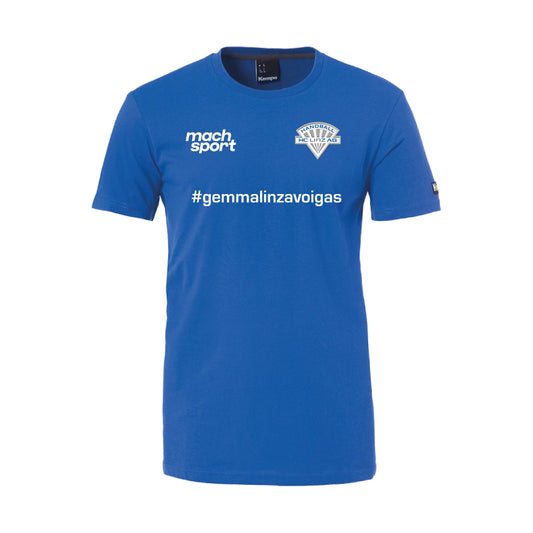 HC LINZ AG Fanshirt #gemmalinzavoigas Kids – blau / 128
