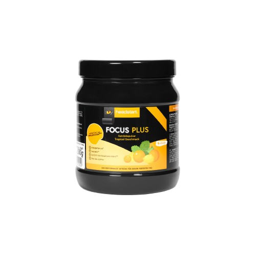 Headstart Focus Plus Getränkepulver Tropical 500g