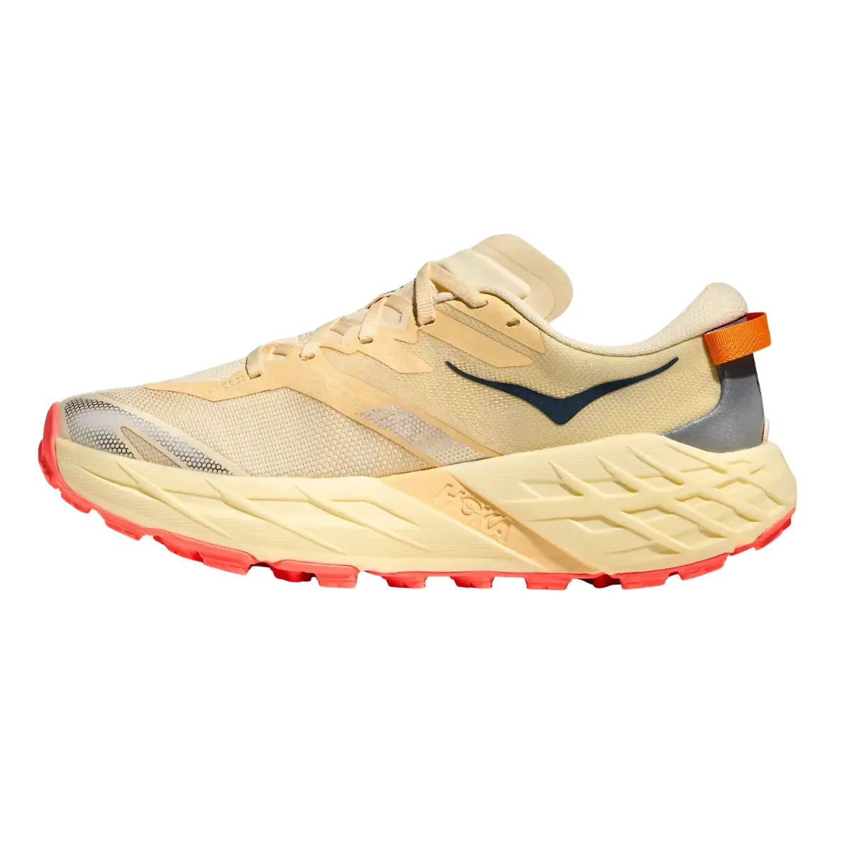 Hoka Damenlaufschuhe Speedgoat 7, Trailrunning-Schuhe für lange Trails mit Vibram , vintage yellow - machsport – Bild 