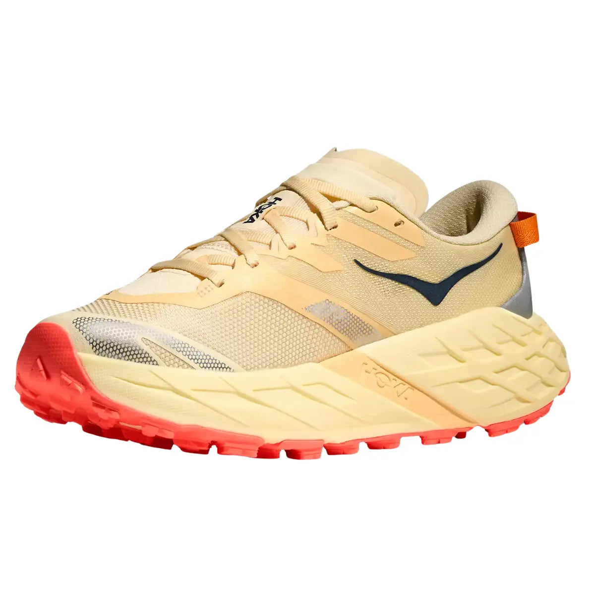Hoka Damenlaufschuhe Speedgoat 7, Trailrunning-Schuhe für lange Trails mit Vibram , vintage yellow - machsport – Bild 