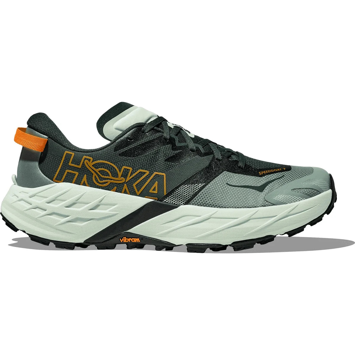 Hoka Herrenlaufschuhe Speedgoat 7, bea leaf/sea glass - machsport – Bild 