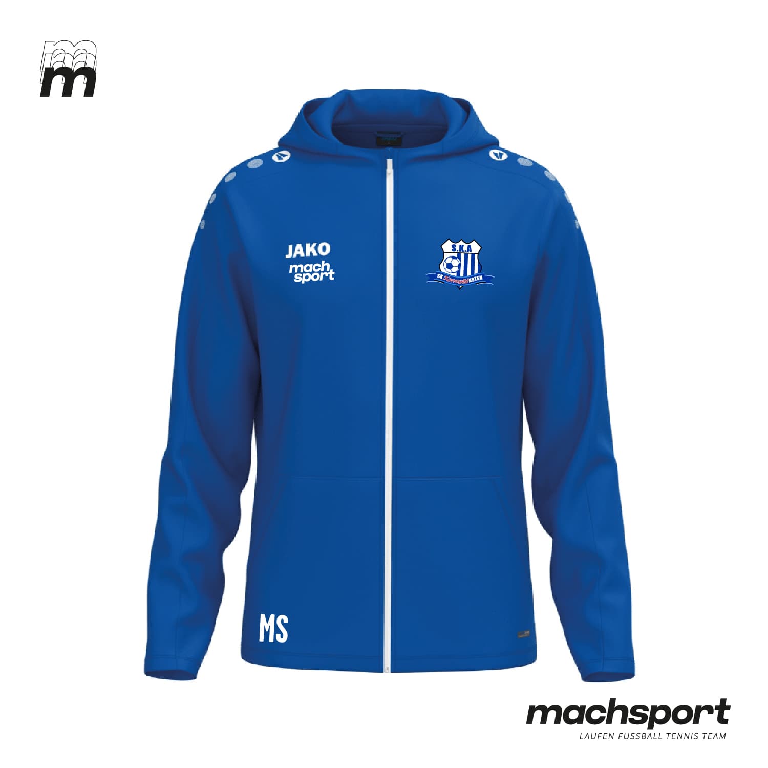 SK Kornspitz Asten Kapuzenjacke - machsport – Bild 