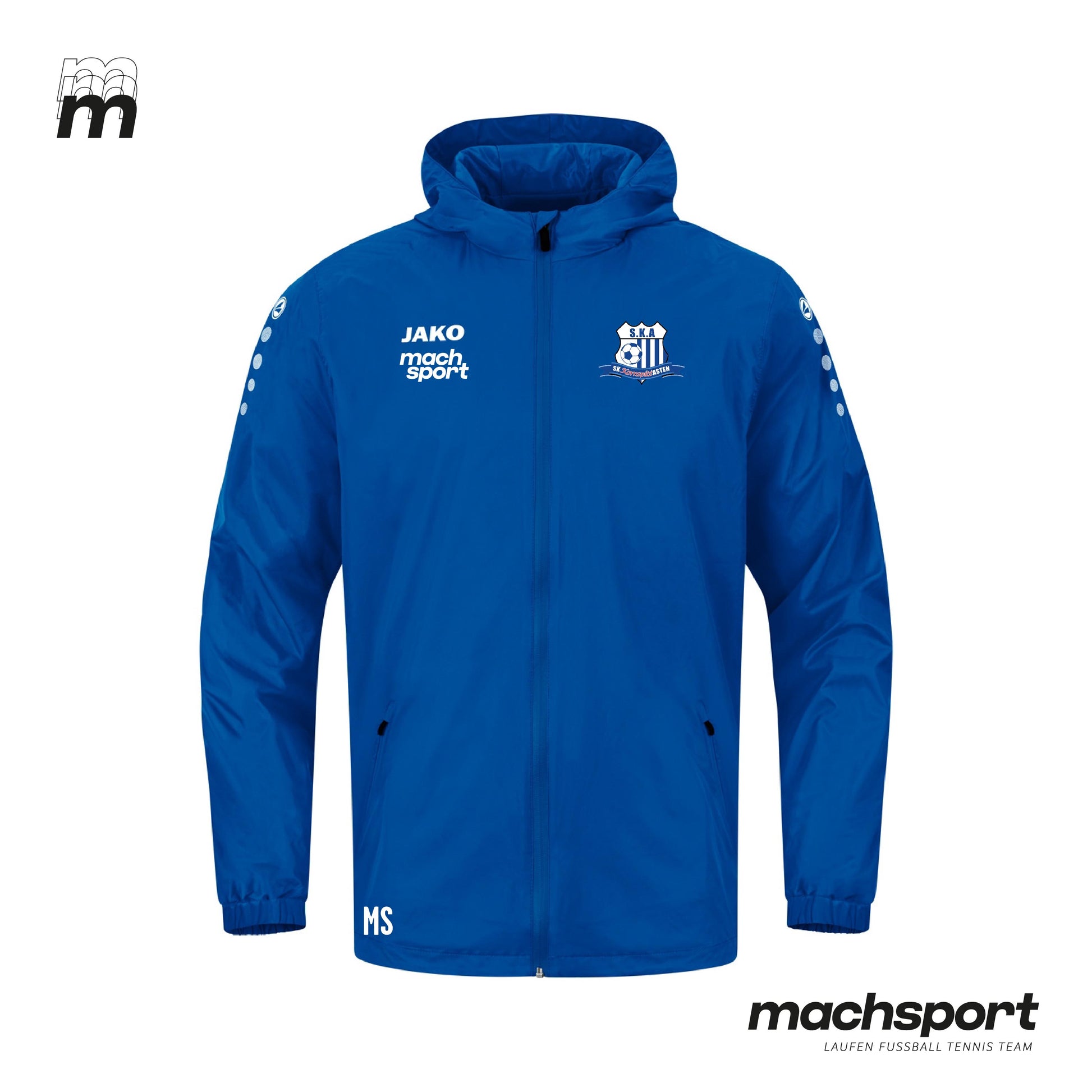SK Kornspitz Asten Regenjacke - machsport – Bild 