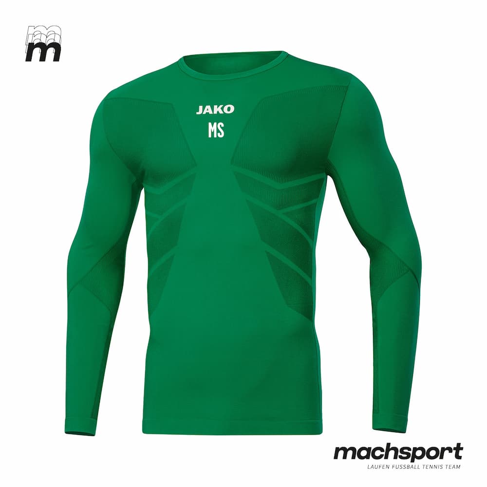 SV Alkoven Unterziehshirt grün - machsport – Bild 