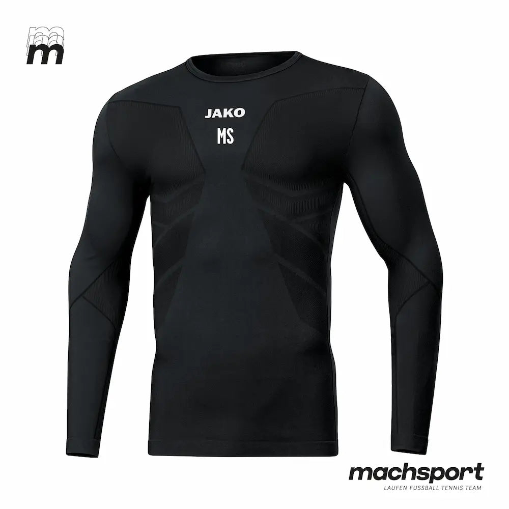 SV Alkoven Unterziehshirt schwarz - machsport – Bild 