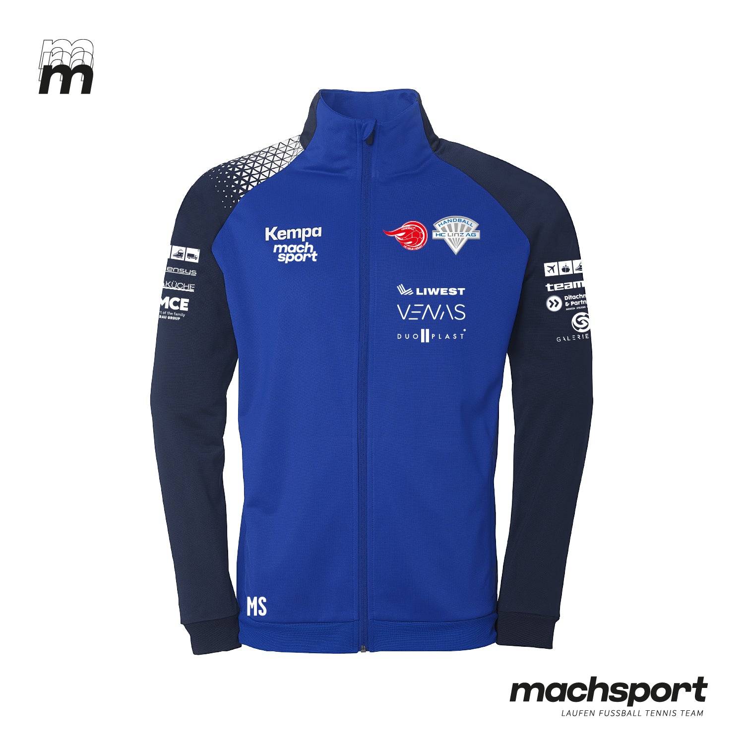 HC LINZ AG Trainingsjacke - machsport – Bild 