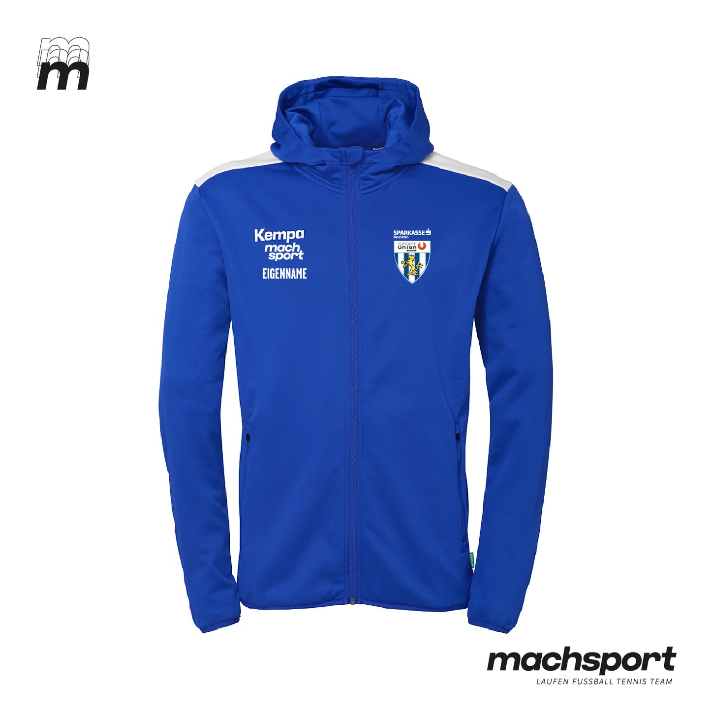 Sportunion Neuhofen Volleyball Trainingsjacke mit Kapuze - machsport