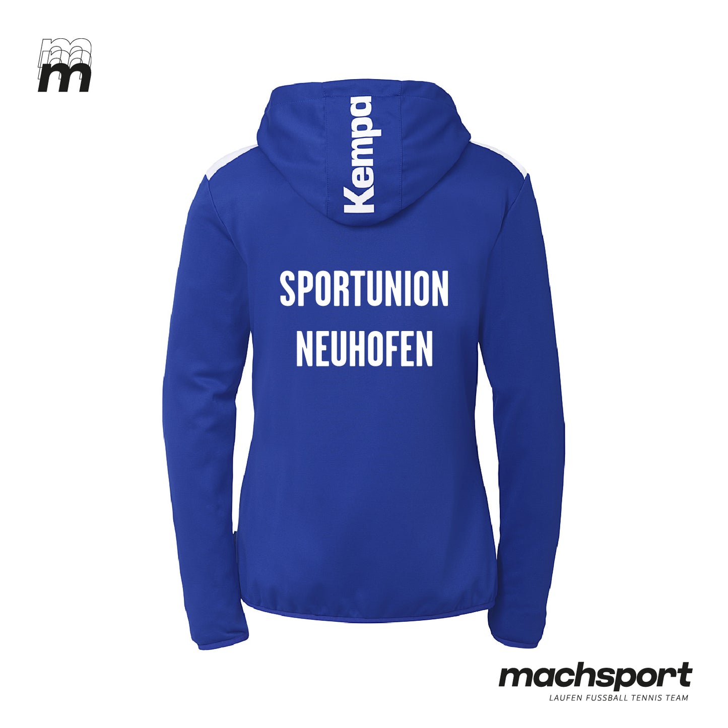 Sportunion Neuhofen Volleyball Trainingsjacke mit Kapuze Damen - machsport
