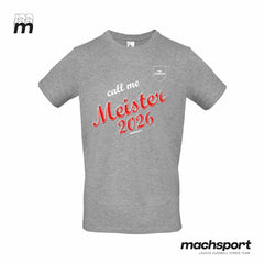 Meistershirt "Call me Meister" grau - machsport