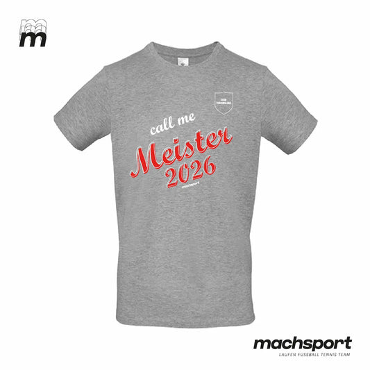 Meistershirt "Call me Meister" grau – 116